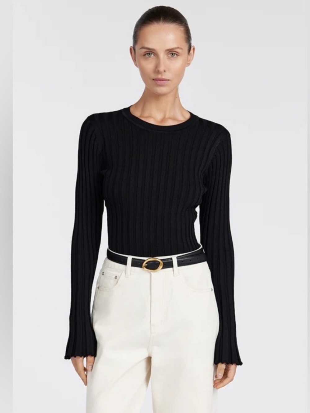 DISSH Ada Black Long Sleeve Top